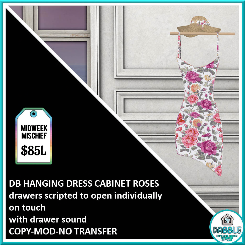 DB HANGING DRESS CABINET ROSES ad -