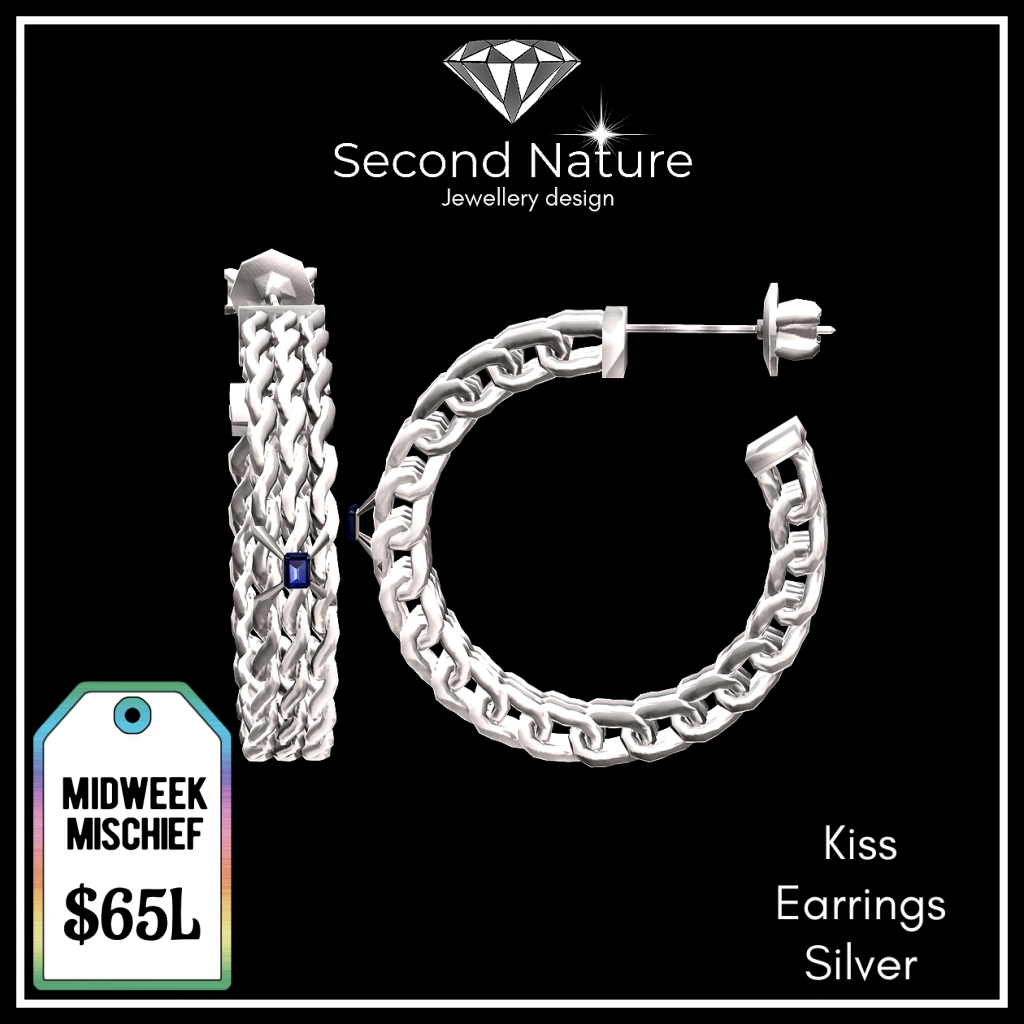 8 SNJ Kiss Earirngs silver img (1)