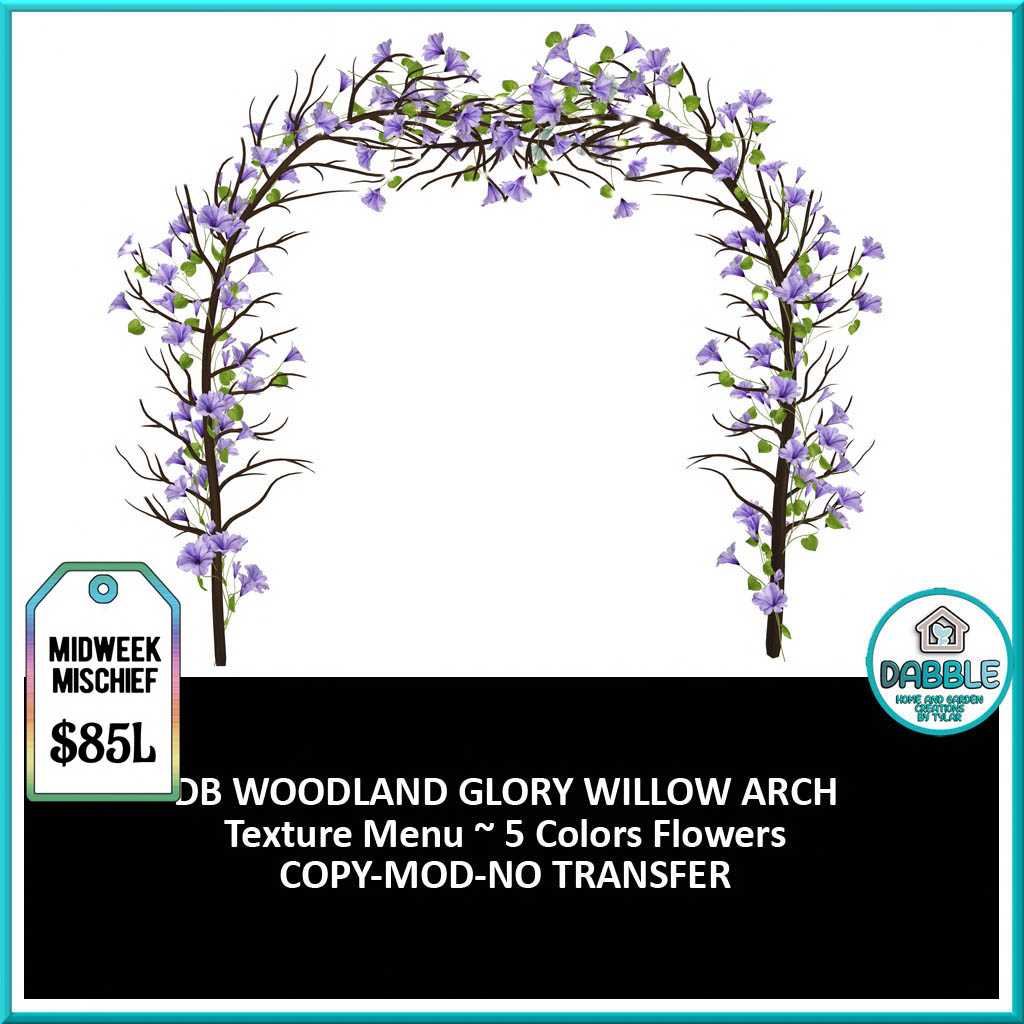 DB WOODLAND GLORY WILLOW ARCH ad -