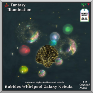 FI - Bubbles Whirlpool Galaxy Nebula CB