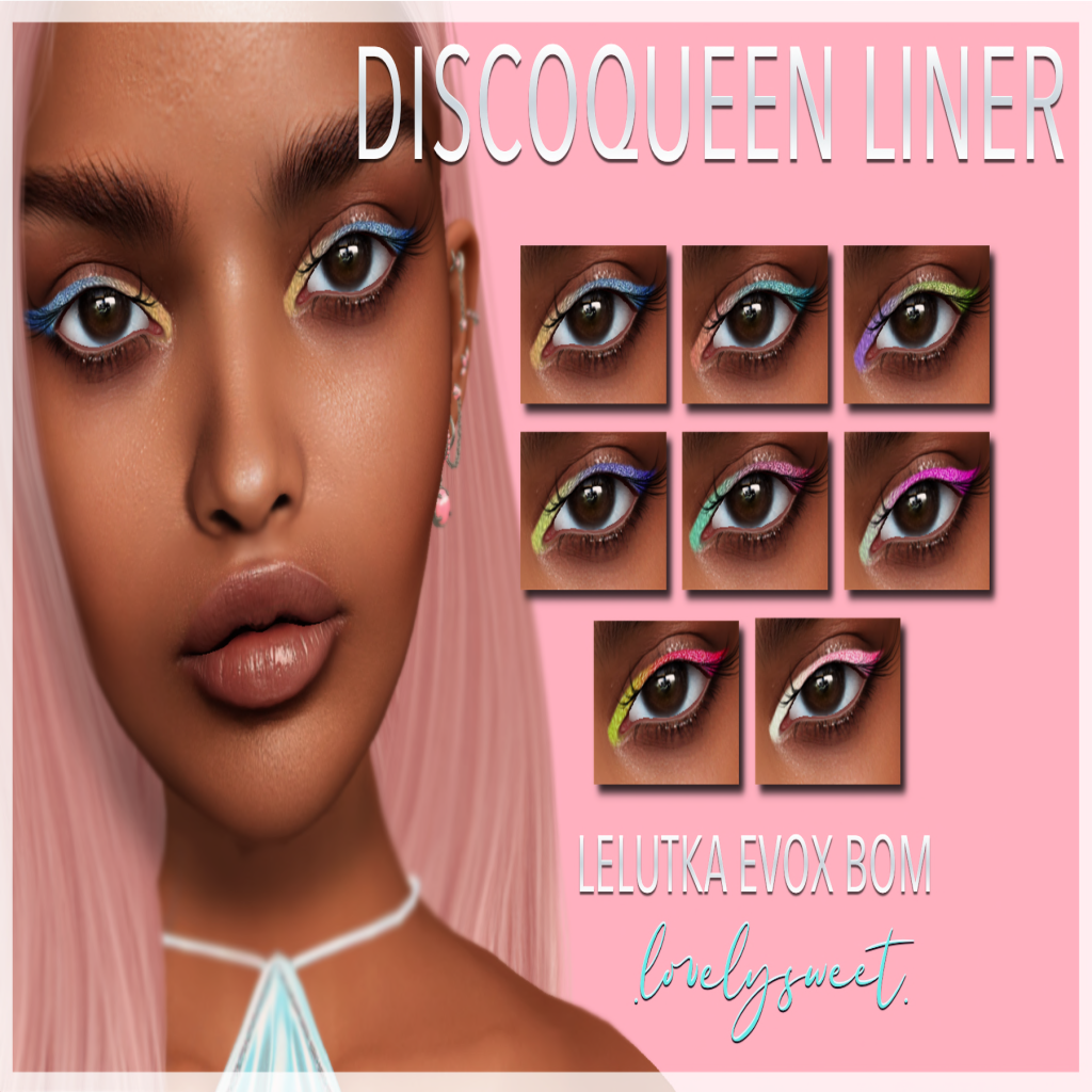 .lovelysweet. Disco Queen Liners BOM EVOX Ad