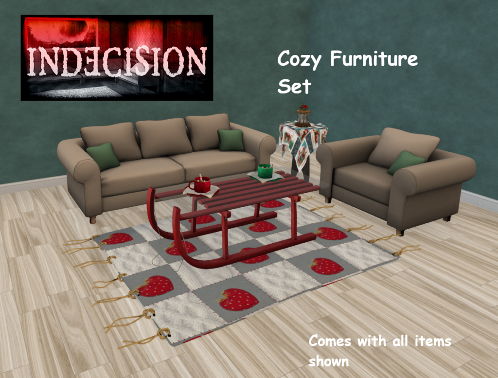 Indecision Cozy Furniture Set