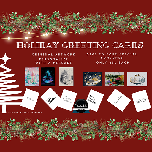 Notable Holiday Greeting Cards