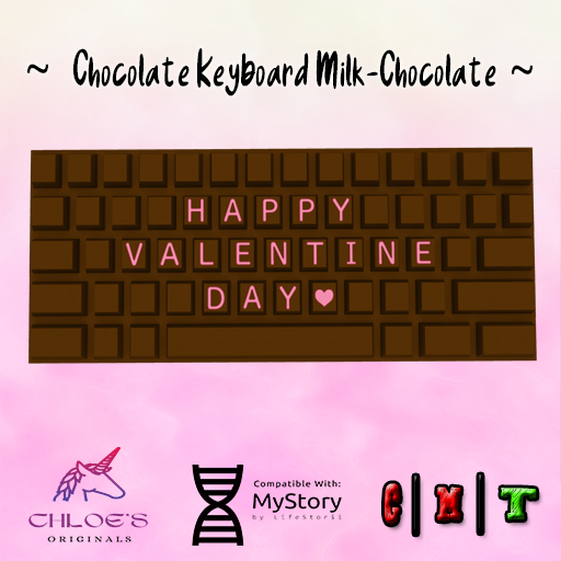 LOET21 [CO-MS] Chocolate Keyboard Milk-Chocolate (Rez)