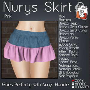 Nurys Skirt Pink Ad
