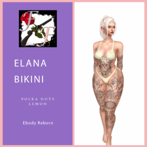 Elana Polka Dots Lemon Ad