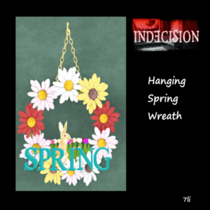 Indecision - Hanging spring Wreath