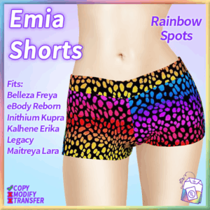 Emia Shorts Rainbow Spots Ad