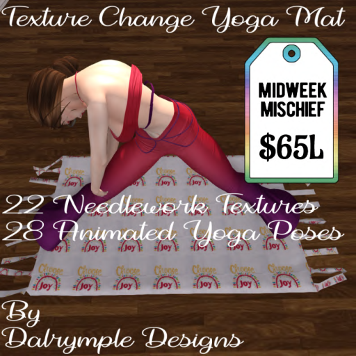Texture Change Yoga Mat Ad 65L