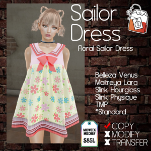 Tea Lane - Floral Sailor Dress MM Ad