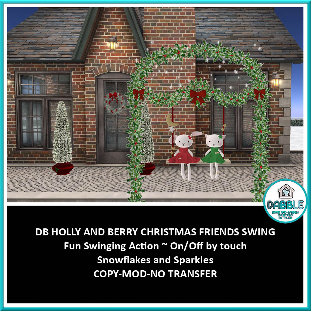 DB HOLLY AND BERRY CHRISTMAS FRIENDS SWING MP AD