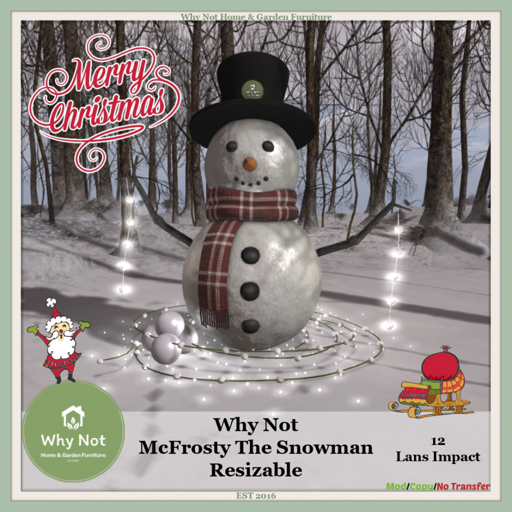 Why Not McFrosty The Snowman Ad