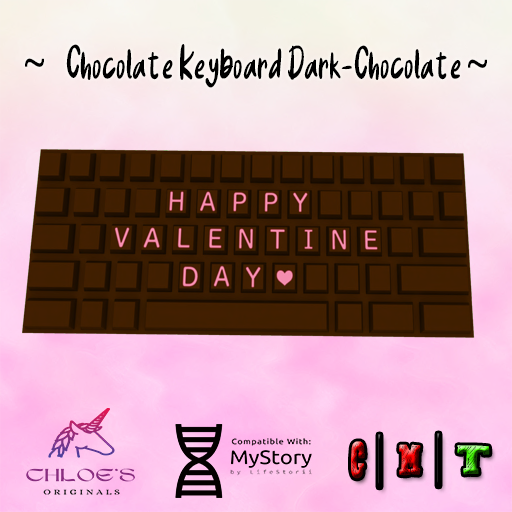LOET20 [CO-MS] Chocolate Keyboard Dark-Chocolate (Rez)