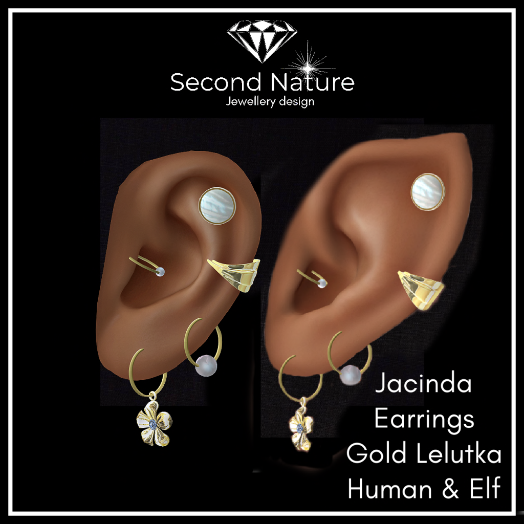 SNJ Jacinda earrings gold BOTH img SNJ Jacinda earrings gold BOTH img