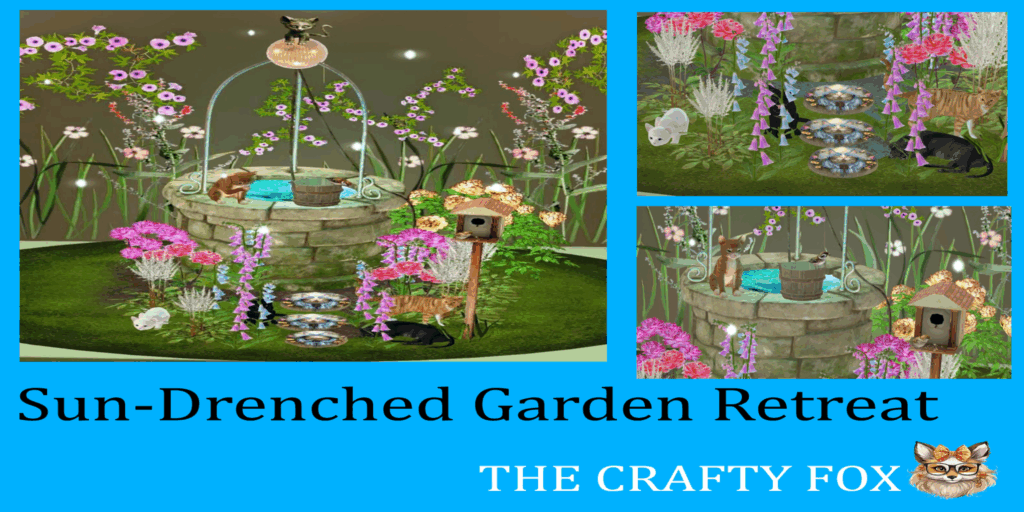 Sun-Drenched Garden Retreat 3D PIC