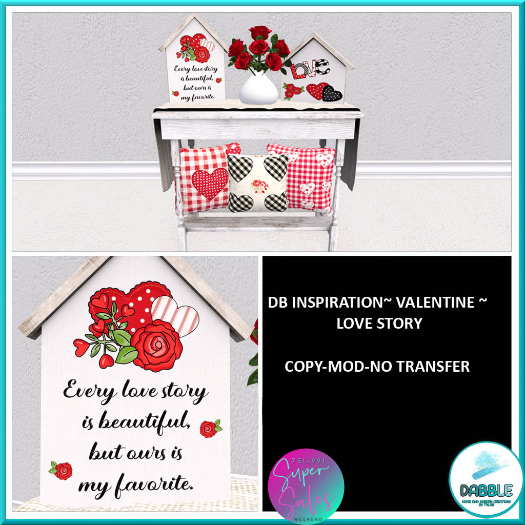 DB INSPIRATION~ VALENTINE ~ LOVE STORY MP AD DB INSPIRATION~ VALENTINE ~ LOVE STORY MP AD