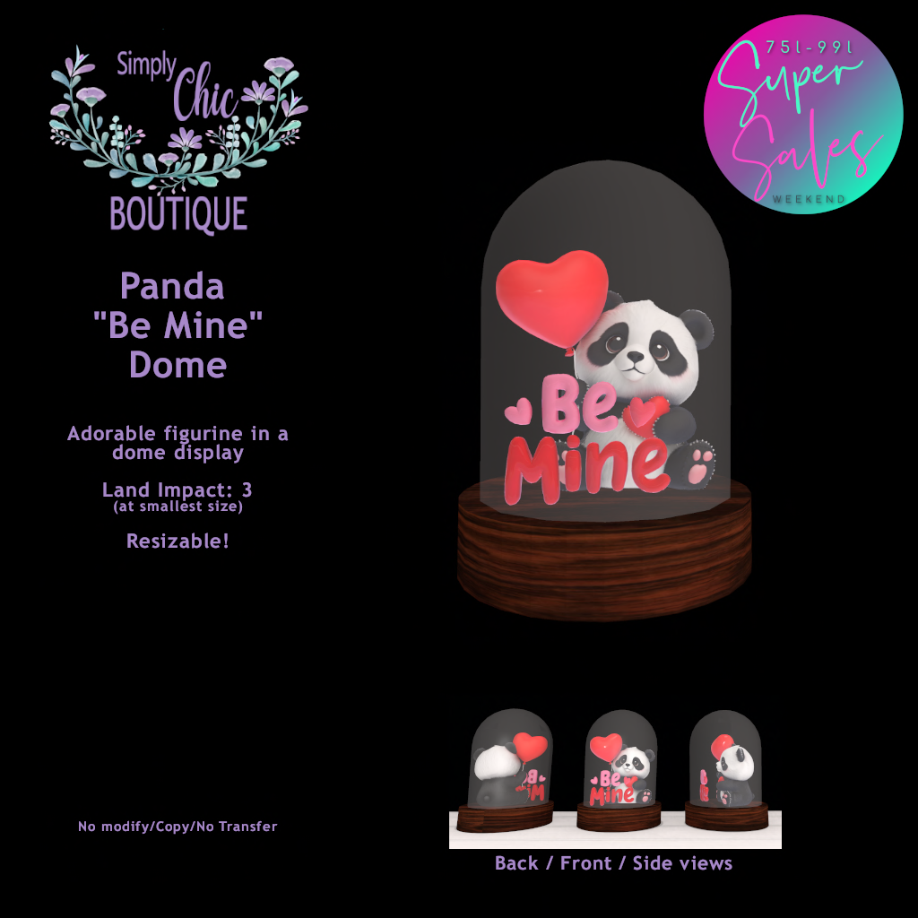 SCB Panda _Be Mine_ Dome Ad - SSW SCB Panda _Be Mine_ Dome Ad - SSW